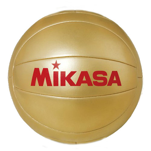 Мяч для пляжного волейбола (золотой) MIKASA GOLD BV 10 - в интернет магазине Acrobat24.ru 