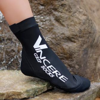 Носки для пляжного волейбола VINCERE GRIP BLACK SOCKS - купить в интернет магазине Acrobat24.ru 