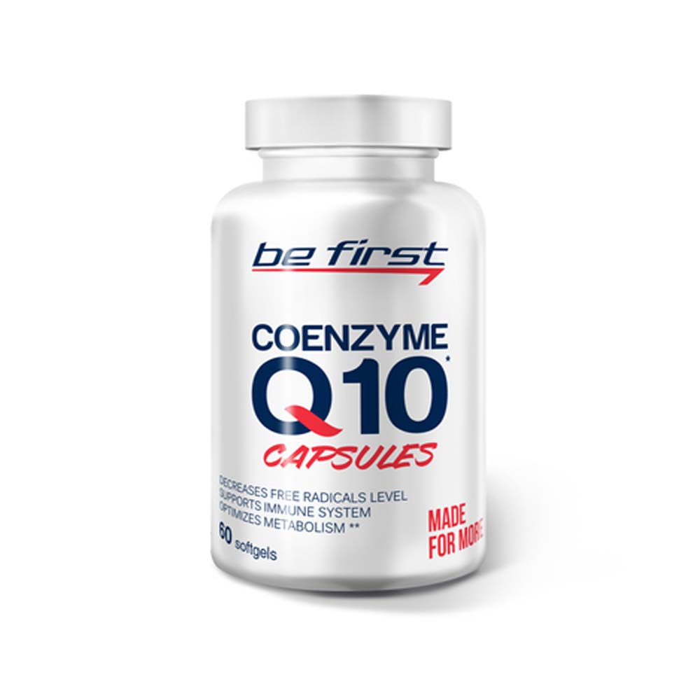 Gls q10. BEFIRST Coenzyme q10 60 caps. Коэнзим q10 Ubiquinone. Коэнзим q10 60мг. Антиоксидант коэнзим q10.