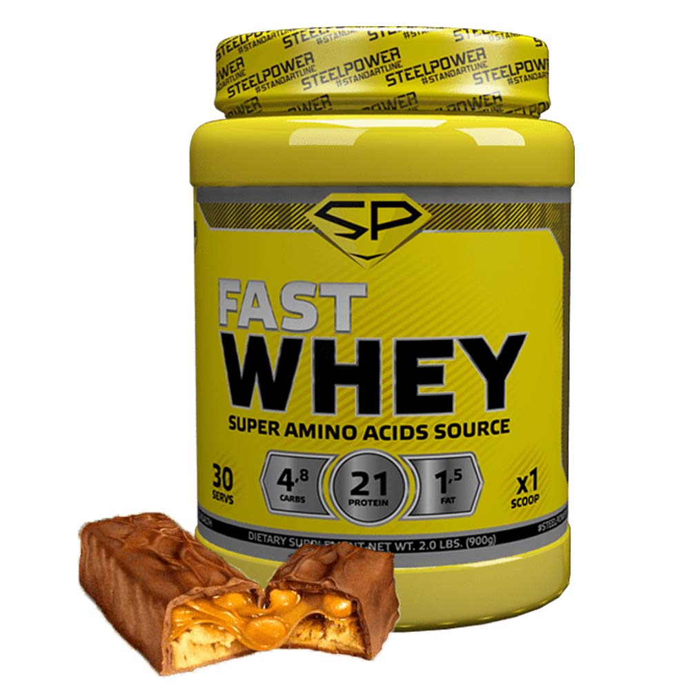 FAST WHEY PROTEIN - 900 гр, вкус - Арахис-Карамель-Нуга-Шоколад - в  интернет магазине Acrobat24.ru