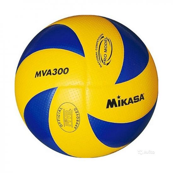 Волейбольный мяч (коробка 10 шт.) MIKASA MVA 300 —  спортивная экипировка | Acrobat24.ru 