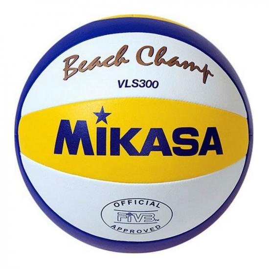 Мяч для пляжного волейбола MIKASA VLS300 BEACH CHAMP - в интернет магазине Acrobat24.ru 