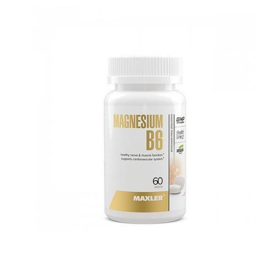 Maxler Magnesium B6 60 tabs - в интернет магазине Acrobat24.ru 