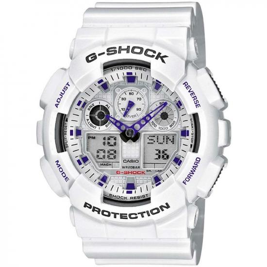 Часы унисекс CASIO GA100A7A G-SHOCK - купить в интернет магазине Acrobat24.ru 