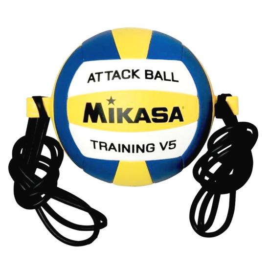 Волейбольный мяч на растяжках MIKASA V5 ATTR-WYB —  спортивная экипировка | Acrobat24.ru 
