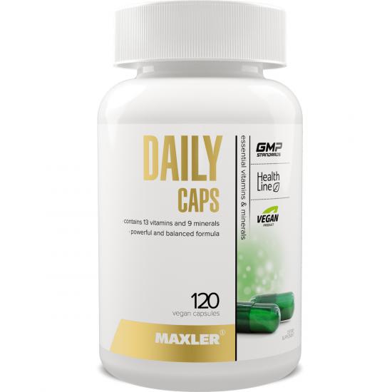 Maxler Daily Caps 120 vcaps - в интернет магазине Acrobat24.ru 