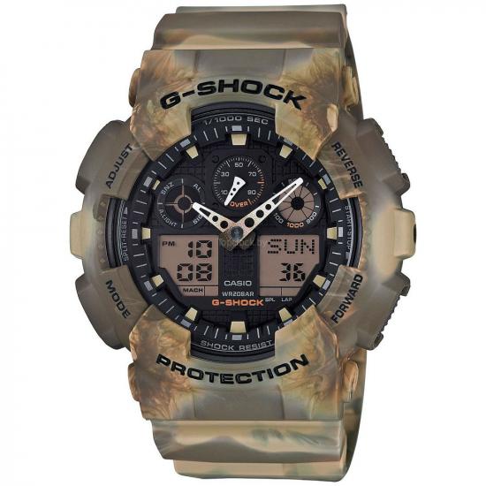 Мужские часы CASIO GA100MM5A G-SHOCK - купить в интернет магазине Acrobat24.ru 